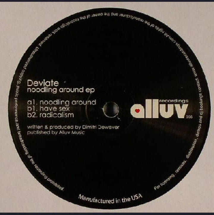 Deviate - Noodling Around EP (Edición Original US, Alluv Recordings, 2004)