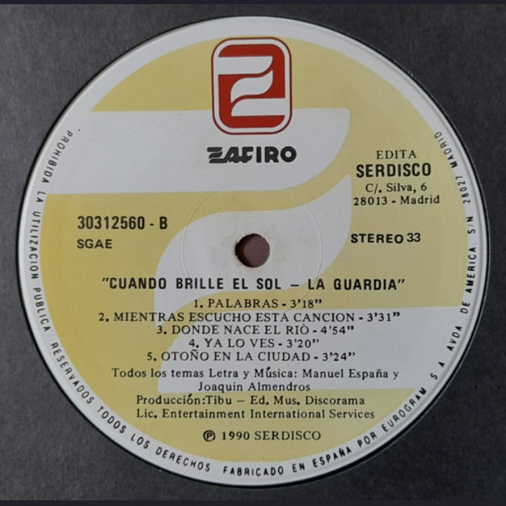 LA GUARDIA - CUANDO BRILLE EL SOL