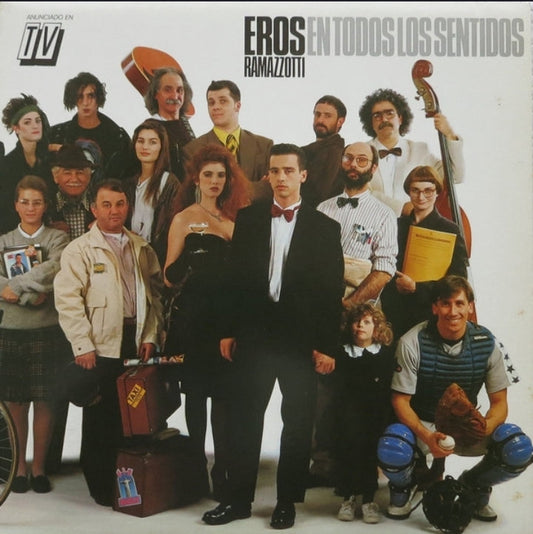 Eros Ramazzotti - En Todos Los Sentidos (Edición España, 1990)