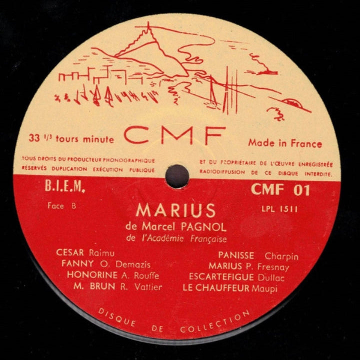 Marcel Pagnol - Marius (Edición Original Francia, Editions C.M.F., 1960)