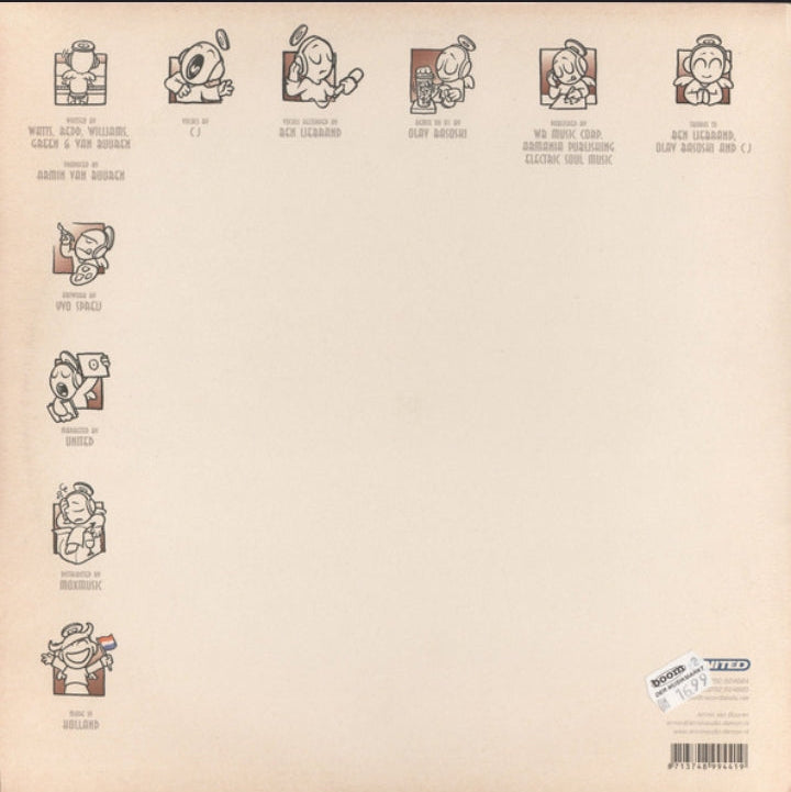 Armin van Buuren Presents Gimmick - Free (Edición Original Países Bajos, 1999)