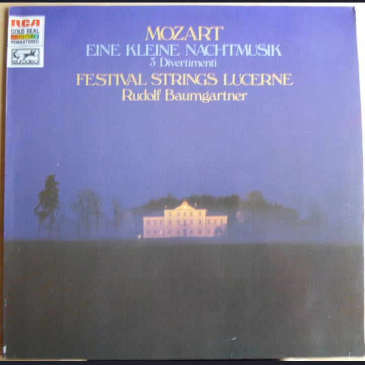Wolfgang Amadeus Mozart - Eine Kleine Nachtmusik (Edición Original Italia, RCA Gold Seal, 1986)