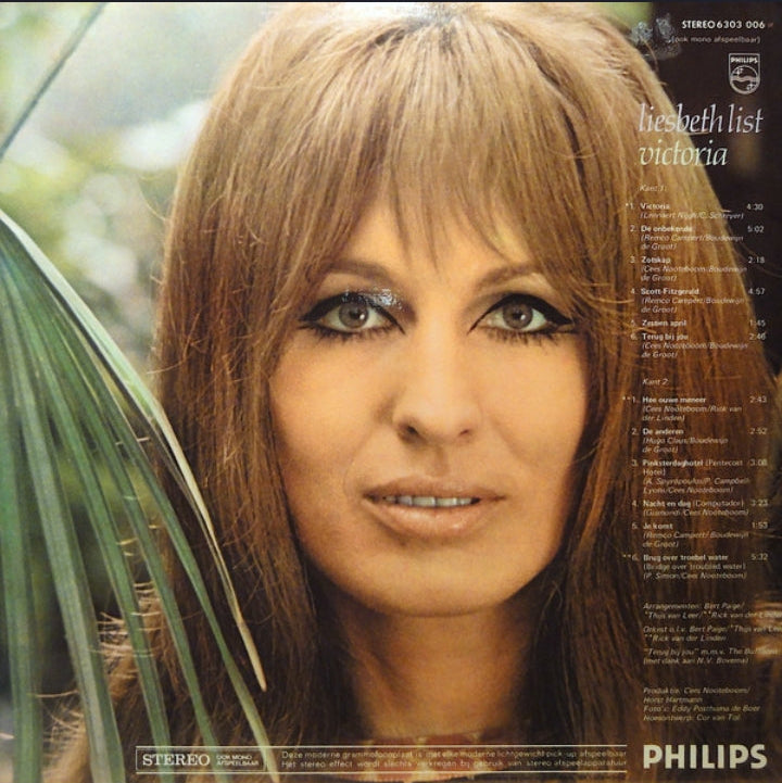 Liesbeth List - Victoria (Edición Original Holanda, Philips, 1970)