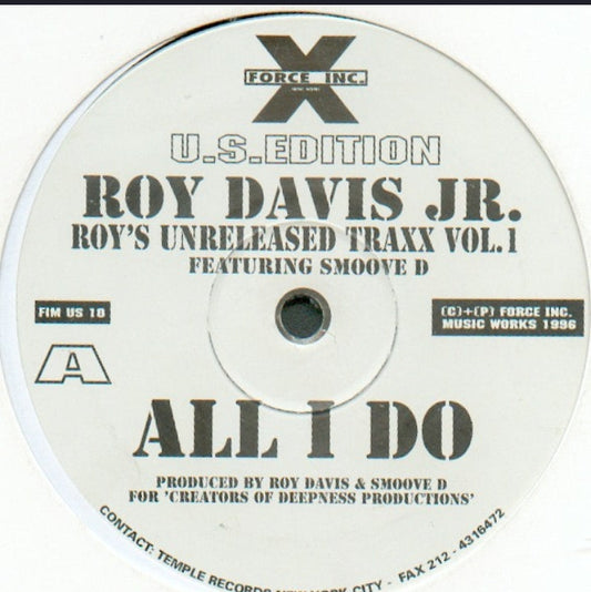 Roy Davis Jr. - Roy's Unreleased Traxx Vol. 1 (Edición US, 1996)