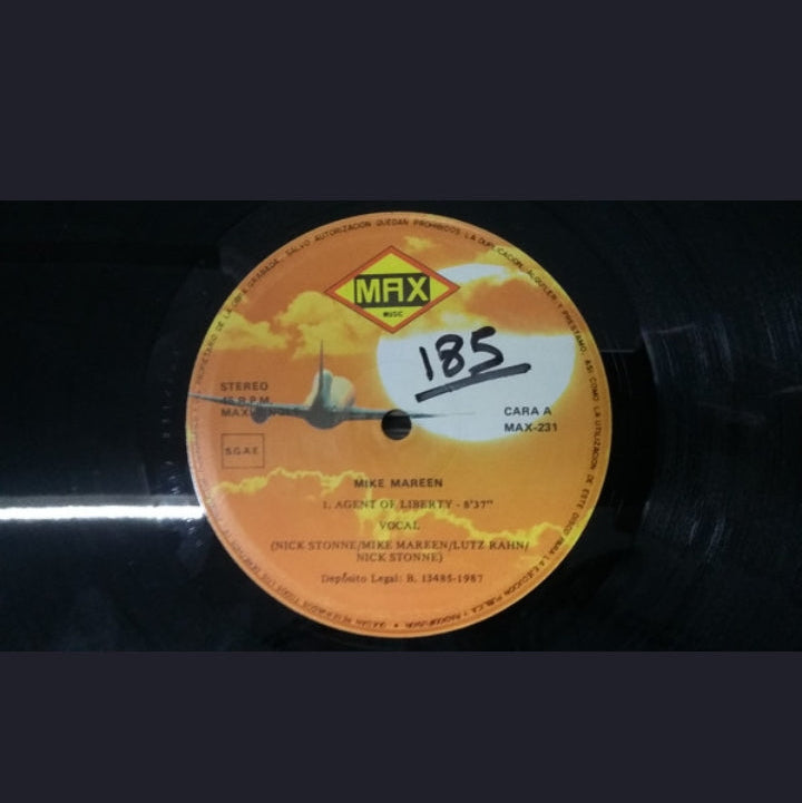 Mike Mareen - Agent Of Liberty (Edición Original España, Max Music, 1987)
