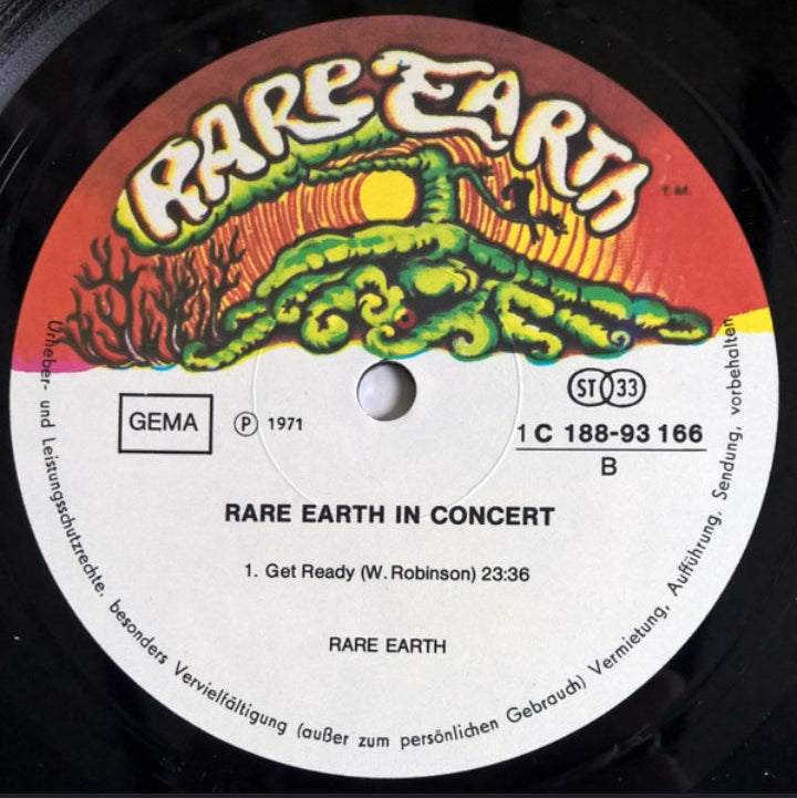 Rare Earth - Rare Earth In Concert (Edición Doble LP Alemania, 1971)