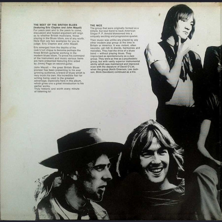 Various Artists - The Best Of The Nice, The Small Faces, Humble Pie, Eric Clapton & John Mayall (Doble LP, Edición Alemana)