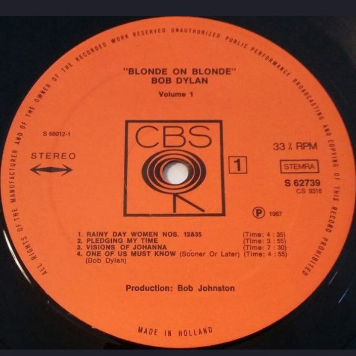 Bob Dylan - Blonde On Blonde - Vol. 1