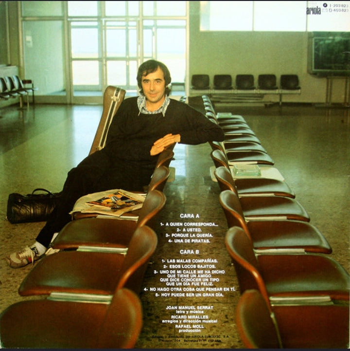 Joan Manuel Serrat - En Tránsito (Edición Original España, 1982)