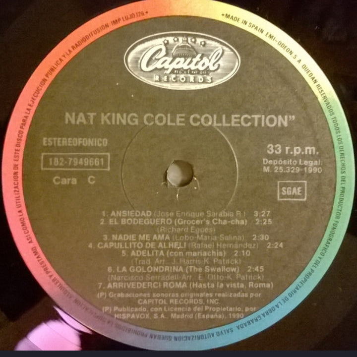 Nat King Cole - Nat King Cole Collection (Edición Doble LP España, Capitol / Hispavox)