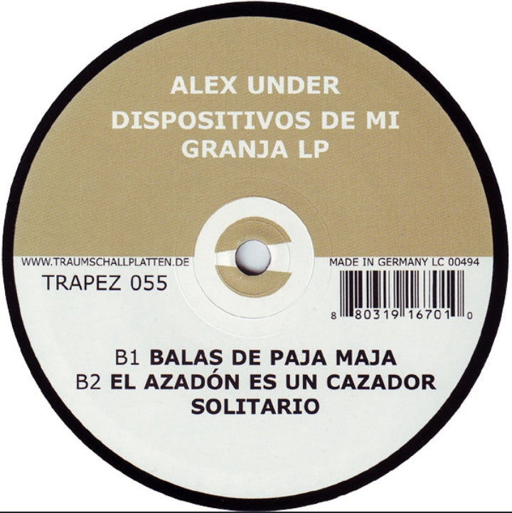 Alex Under - Dispositivos De Mi Granja LP (Edición Especial Doble Vinilo 12", Trapez Germany, 2005)