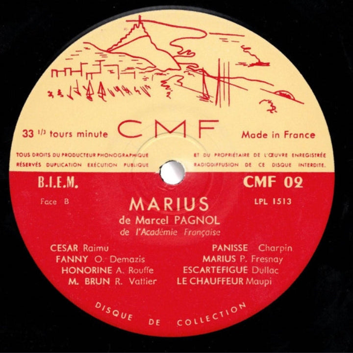 Marcel Pagnol - Marius (Edición Original Francia, Editions C.M.F., 1960)