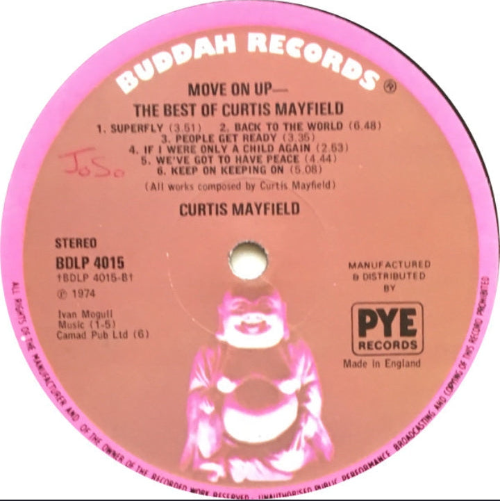Curtis Mayfield - The Best Of Curtis Mayfield (Edición Original UK, 1974)