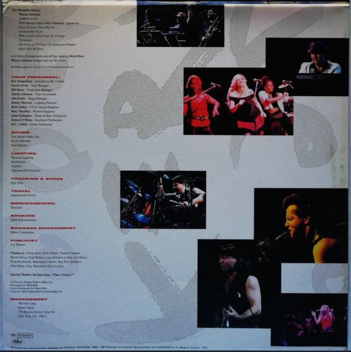 Joe Cocker - Joe Cocker Live (Edición Doble LP España, Capitol Records)