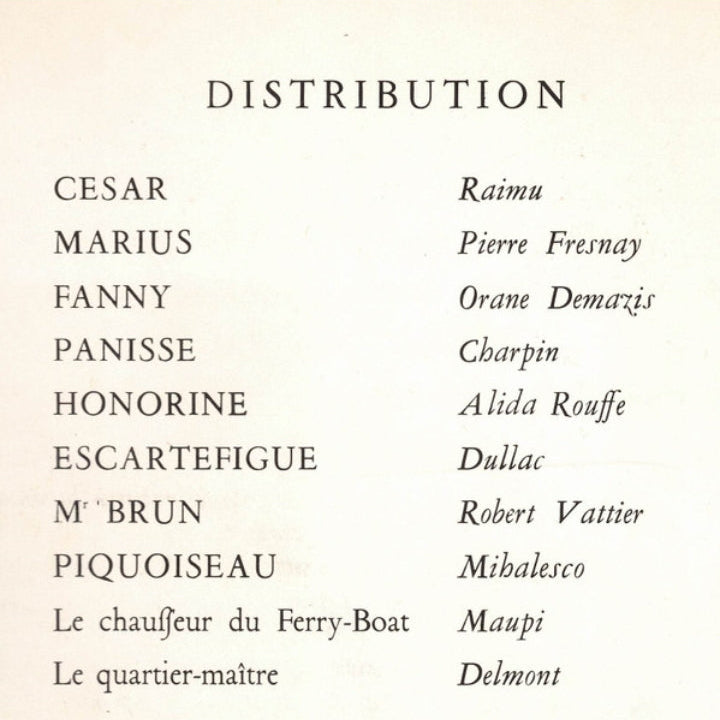Marcel Pagnol - Marius (Edición Original Francia, Editions C.M.F., 1960)
