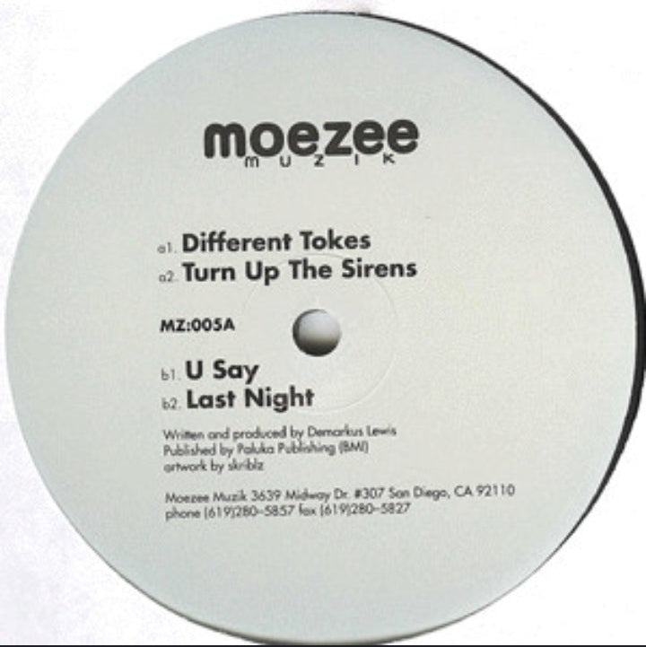 Demarkus Lewis - Leaving La Jolla EP (Edición Original US, Moezee Muzik, 2002)