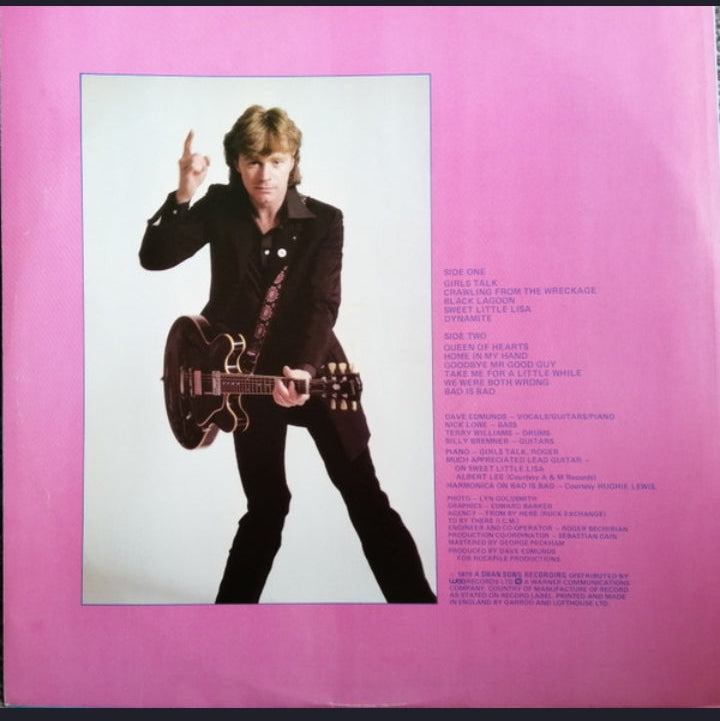 Dave Edmunds - Repeat When Necessary (Edición Original UK, Swan Song, 1979)
