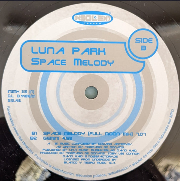 Luna Park - Space Melody (Edición Original España, 2001)