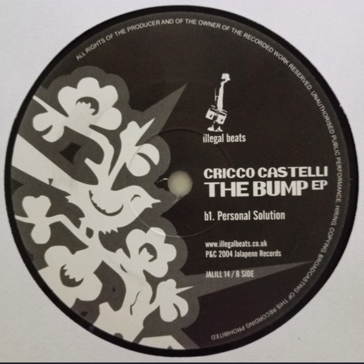 Cricco Castelli - The Bump EP (Edición Original UK, Illegal Beats, 2004)