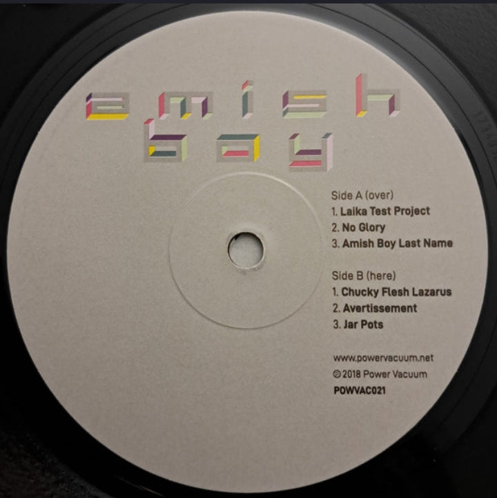 Amish Boy - Laika Test Project (Edición Original UK, Curvepusher Pressing, 2018)