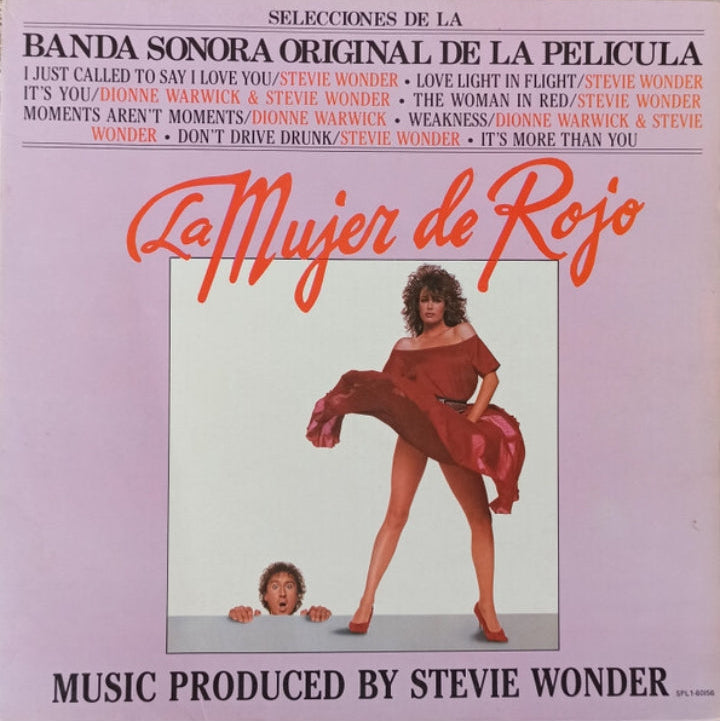 Stevie Wonder - La Mujer De Rojo (Banda Sonora Original) (Edición Original España, 1984)