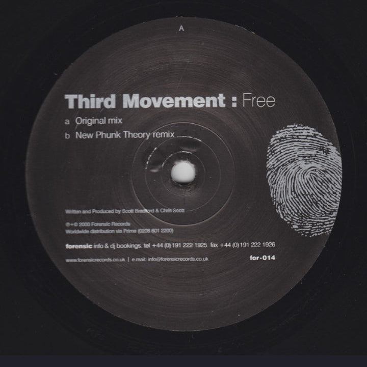 Third Movement - Free (Edición Original UK, Forensic Records, 2001)