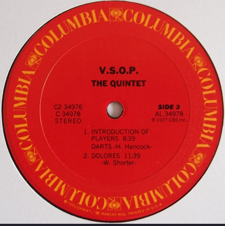 The V.S.O.P. Quintet - The Quintet (Edición Doble LP US, 1977)