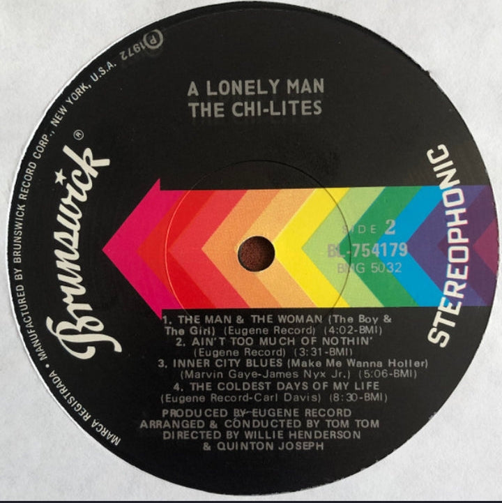 The Chi-Lites - A Lonely Man (Edición Original US, Brunswick, 1972)