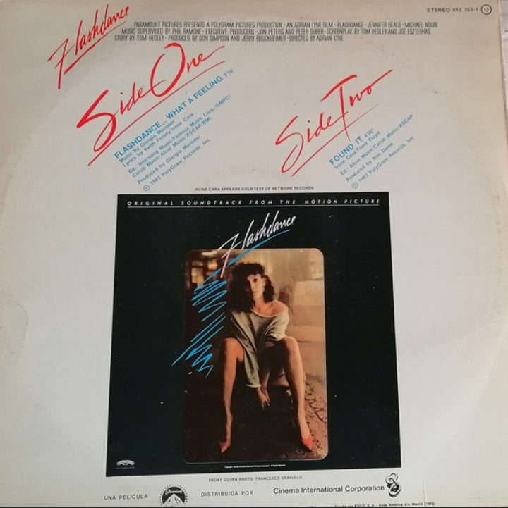 Irene Cara - Flashdance... What A Feeling (Edición Original España, 1983)